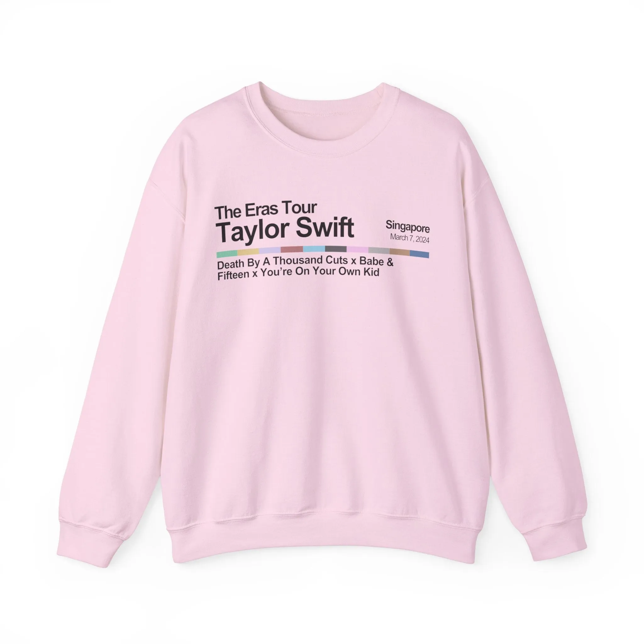 Singapore Night 4 Crewneck Sweatshirt sold by Rose Blush Studio product image thumbnail 5