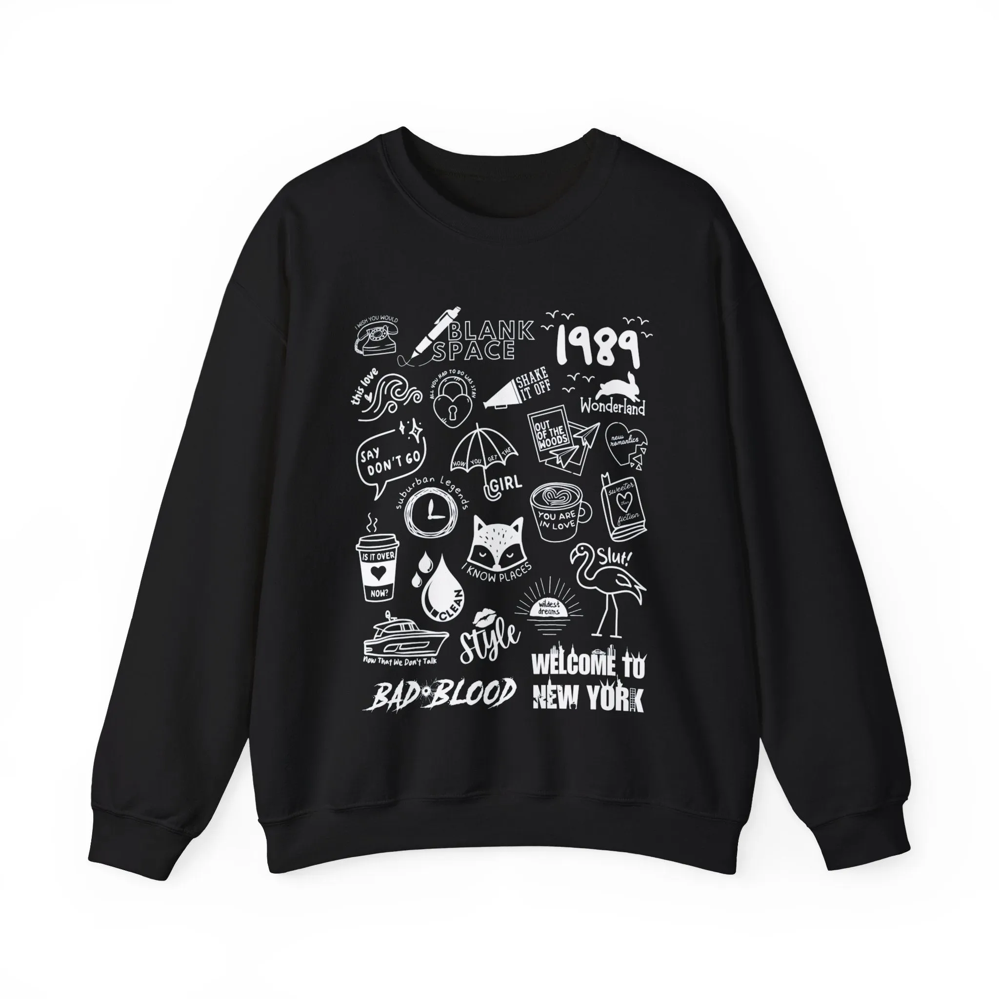 1989 Collage Crewneck Sweatshirt sold by Rose Blush Studio product image thumbnail 5