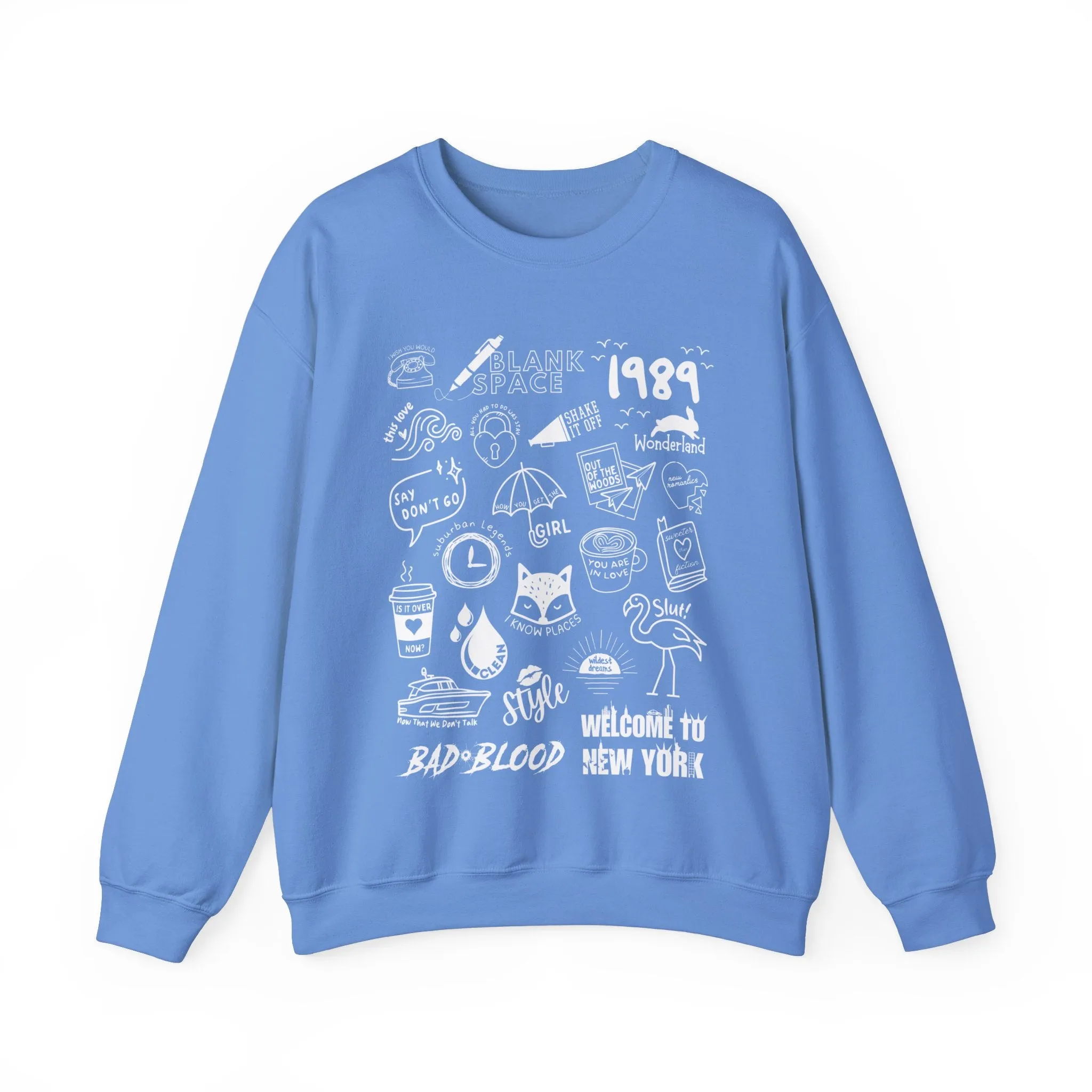 1989 Collage Crewneck Sweatshirt sold by Rose Blush Studio product image thumbnail 2