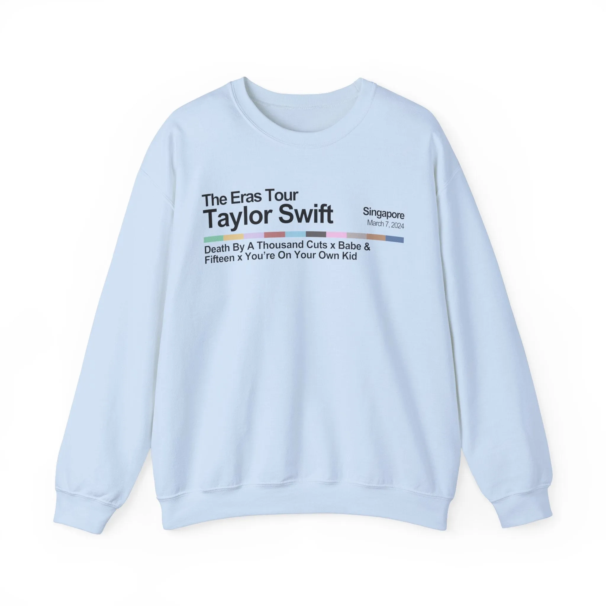 Singapore Night 4 Crewneck Sweatshirt sold by Rose Blush Studio product image thumbnail 4