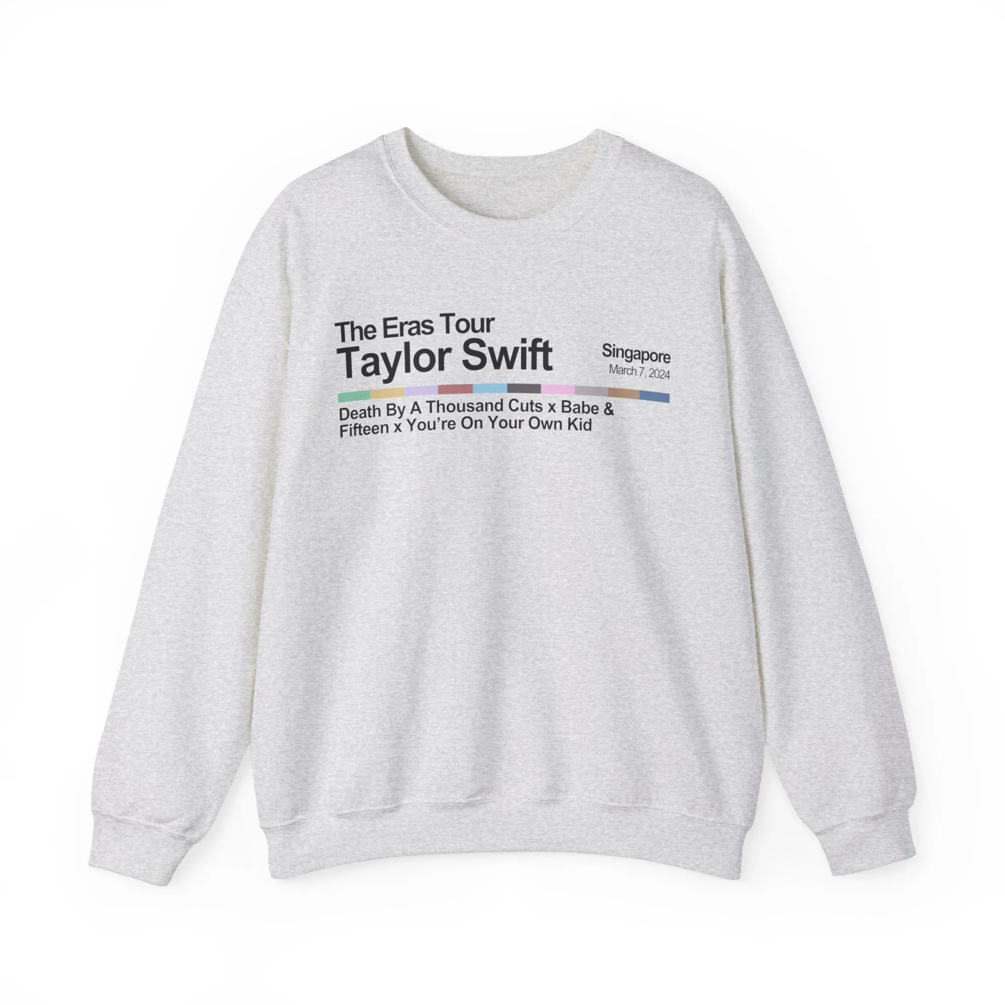 Singapore Night 4 Crewneck Sweatshirt sold by Rose Blush Studio product image thumbnail 2