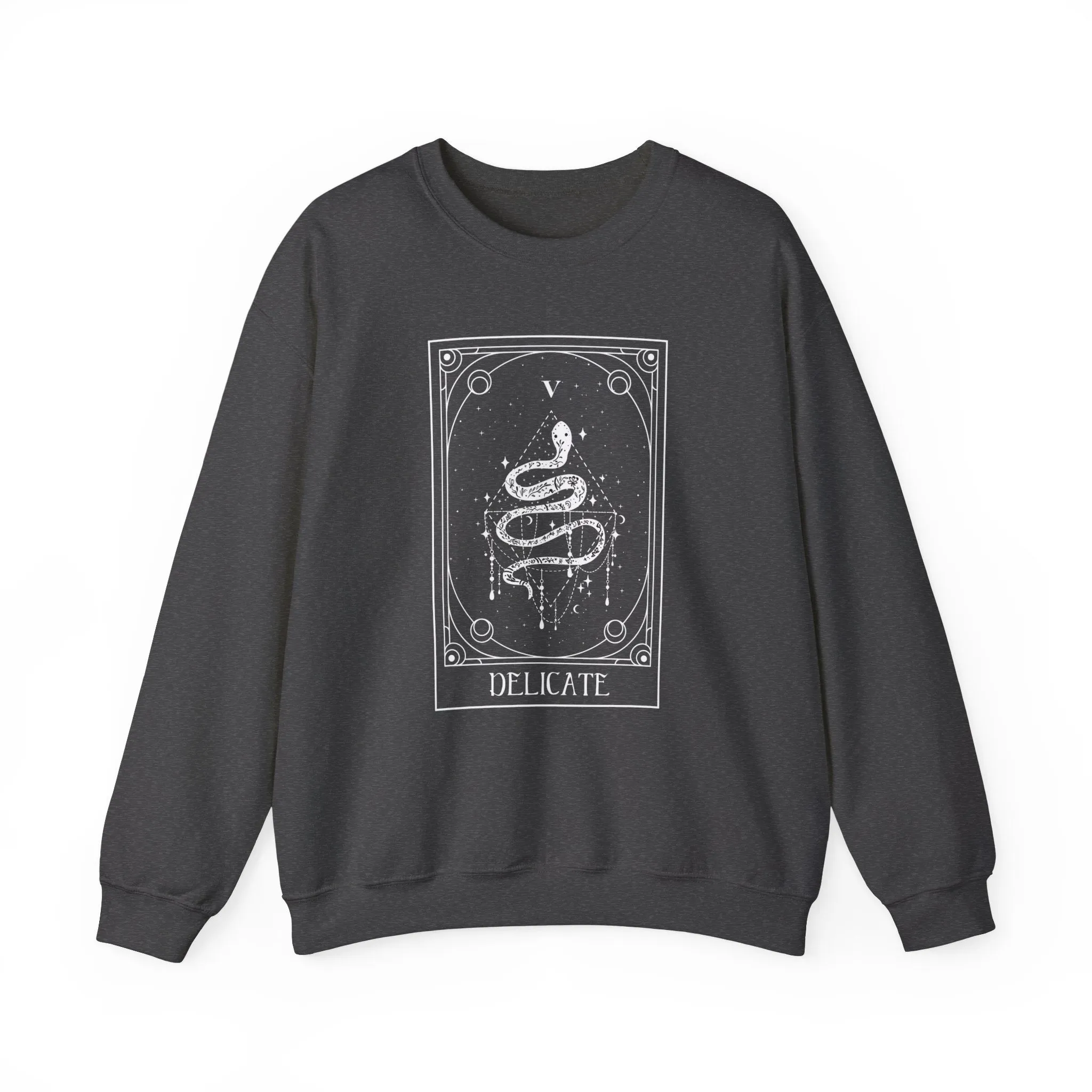 Tarot Crewneck Sweatshirt - Delicate sold by Rose Blush Studio product image thumbnail 3