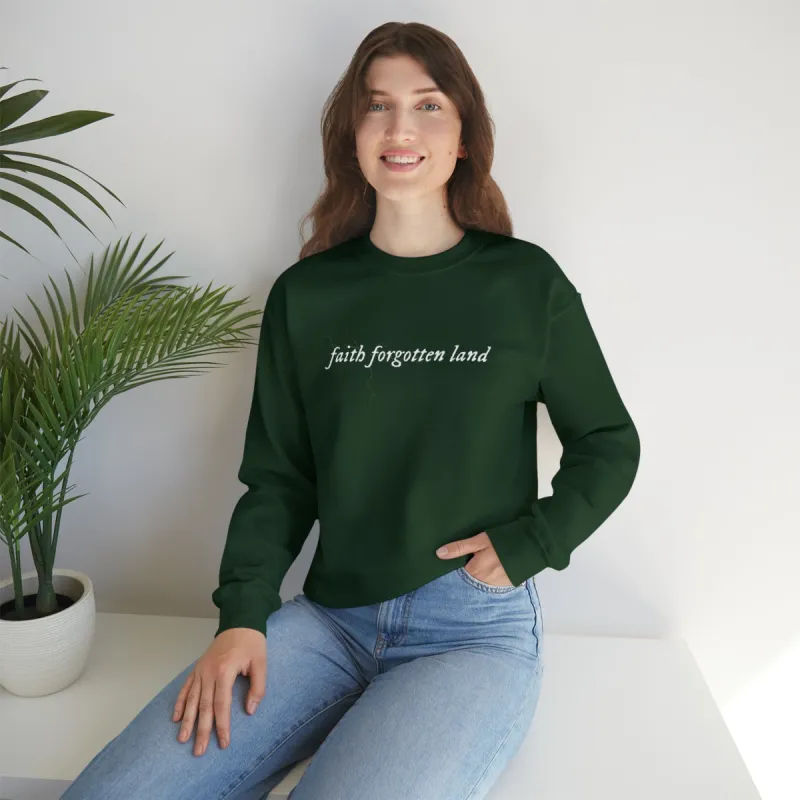 Faith Forgotten Land Sweater sold by Rose Blush Studio