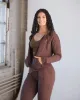 Zip Up Hoodie/Jogger Bundle(Chocolate Cake) sold by Dirty Candy Sportswear