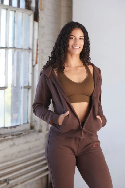 Cozy Performance Joggers (Chocolate Cake) sold by Dirty Candy Sportswear