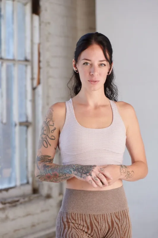 Betty Sports Bra (Sweater Weather) sold by Dirty Candy Sportswear