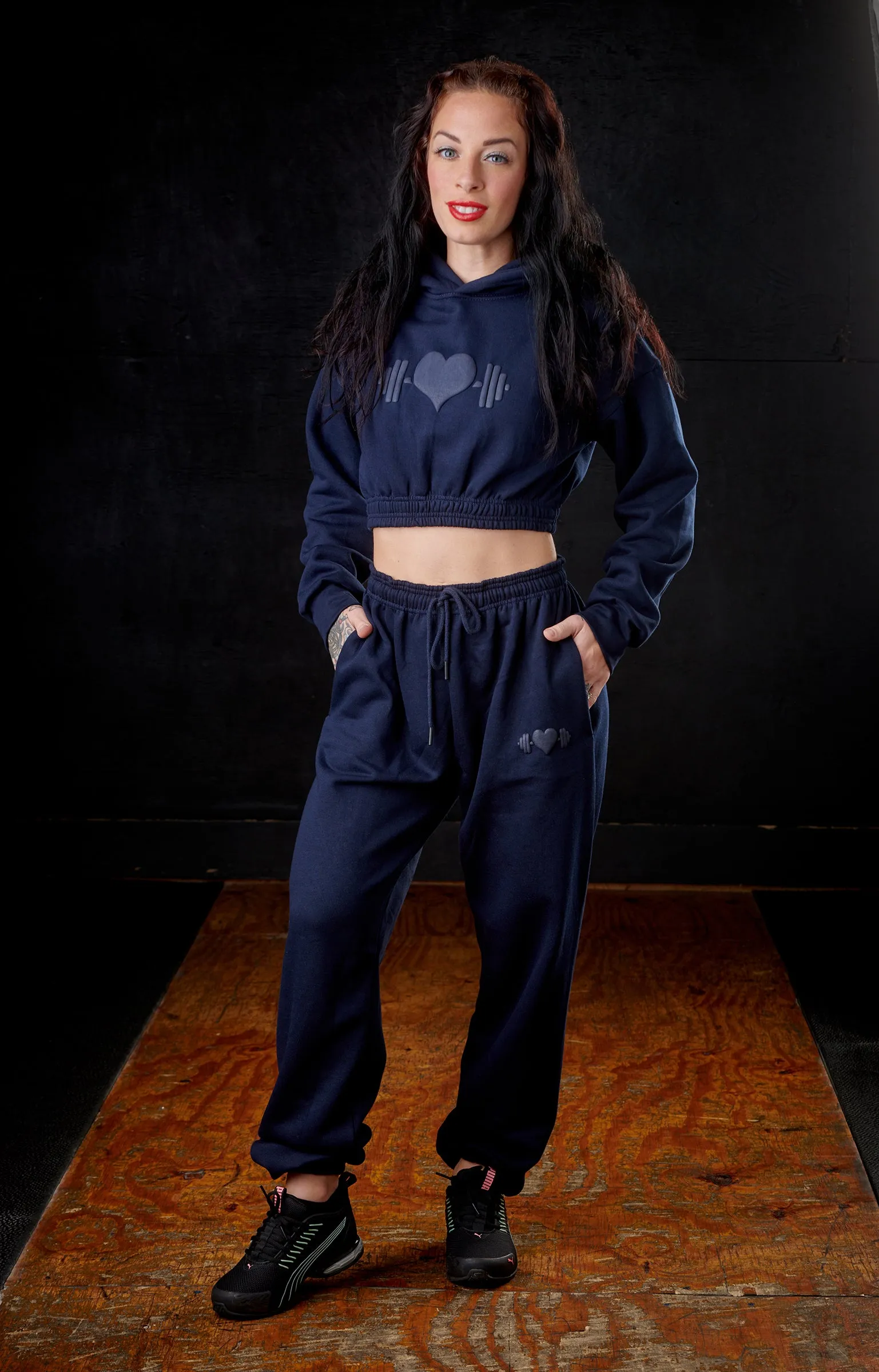 "HIS" Sweatpants (Blueberry Topping) sold by Dirty Candy Sportswear product image thumbnail 2