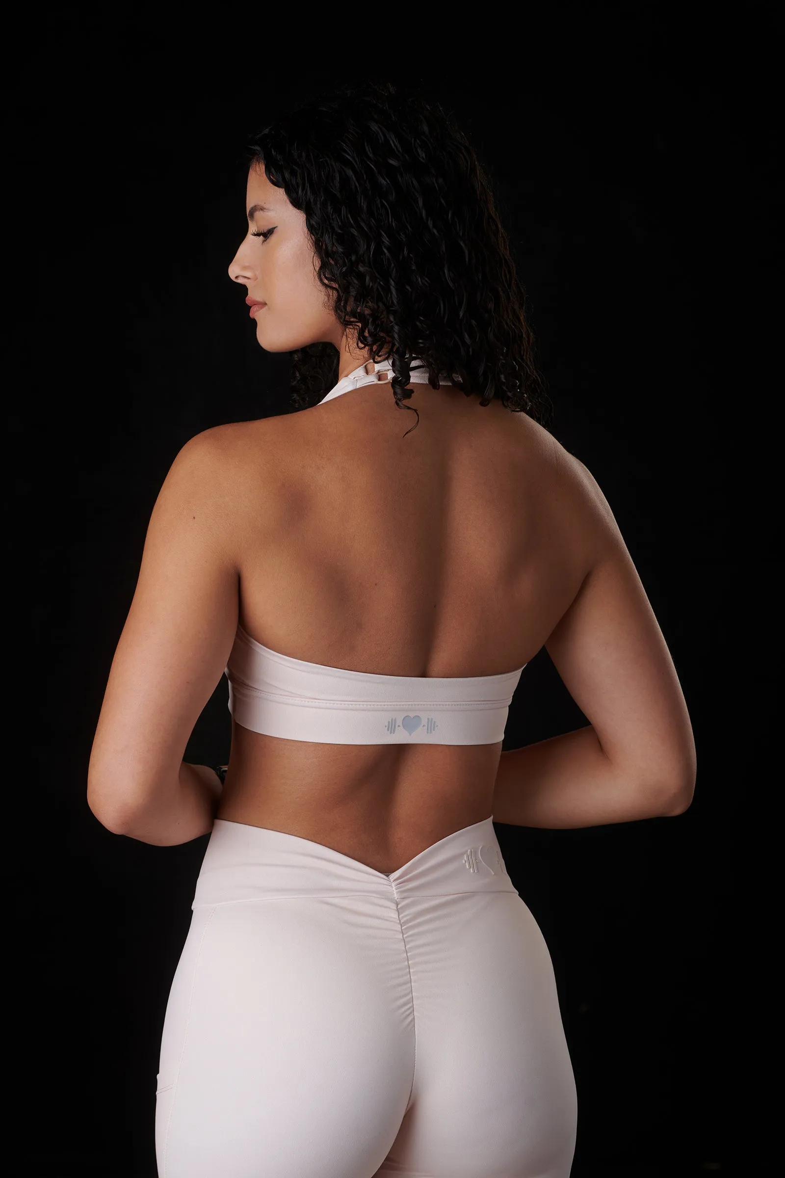 "Allure" Sports Bra (Buttercream) sold by Dirty Candy Sportswear product image thumbnail 3