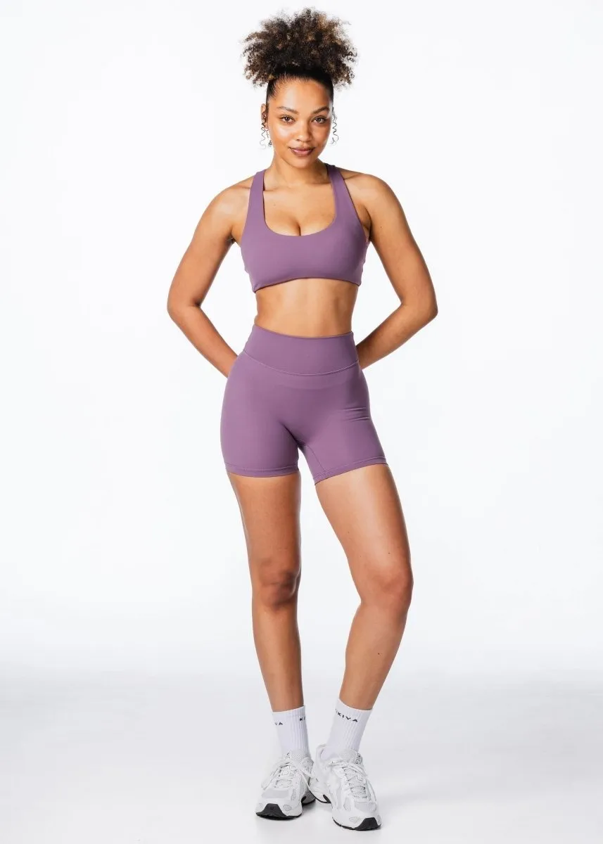 CoreActive 'Sienna' Crop - Dark Purple sold by Kikiva product image thumbnail 4