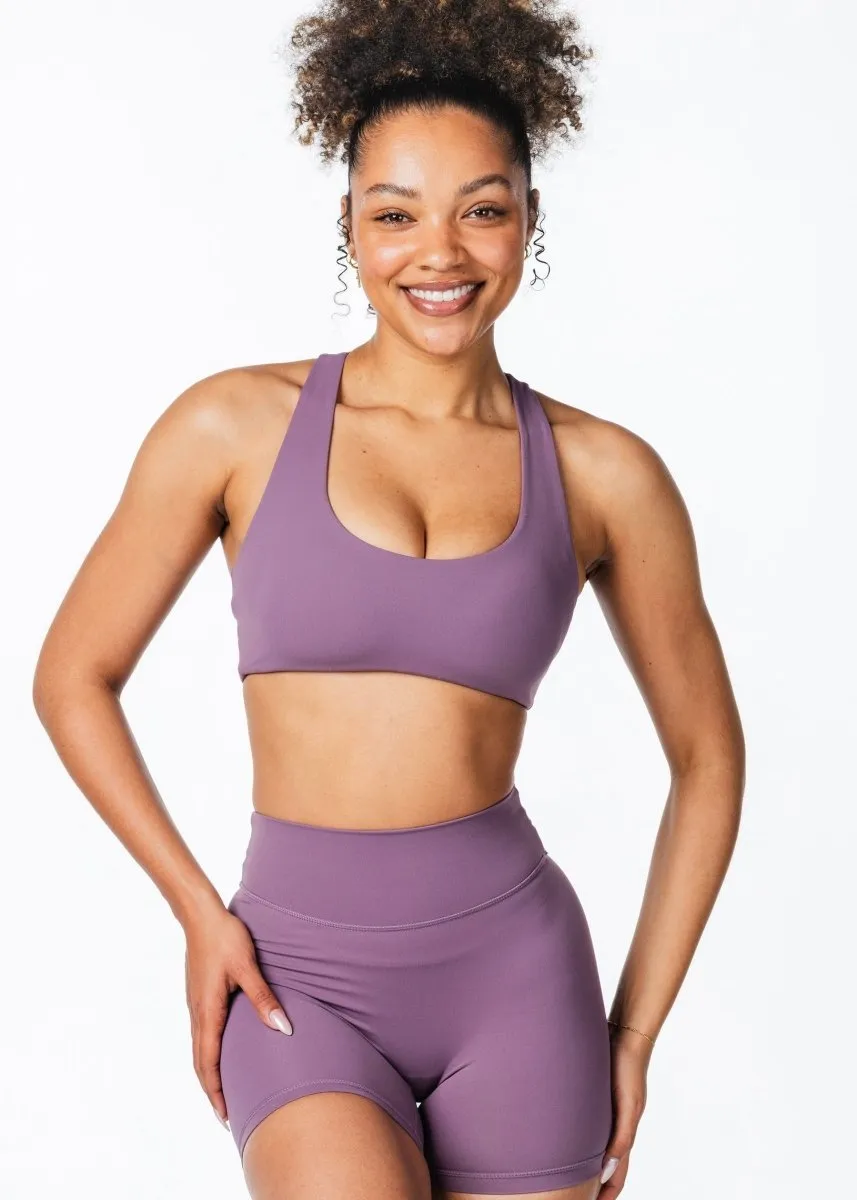 CoreActive 'Sienna' Crop - Dark Purple sold by Kikiva product image thumbnail 3