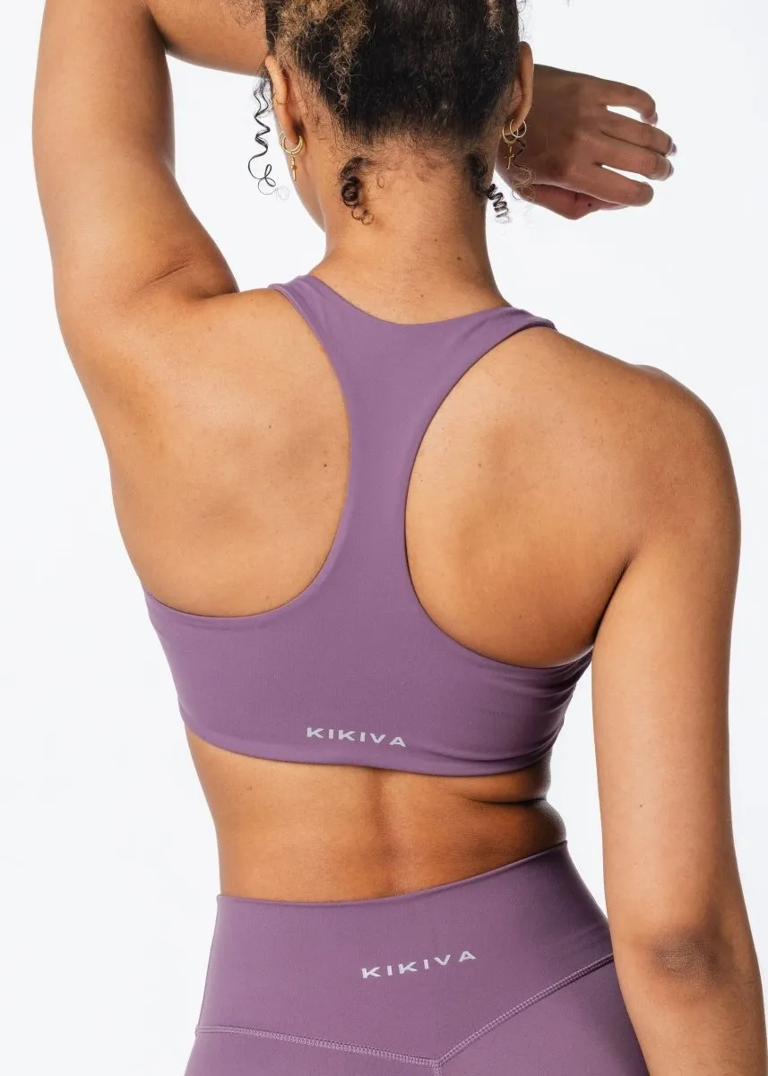 CoreActive 'Sienna' Crop - Dark Purple sold by Kikiva product image thumbnail 2