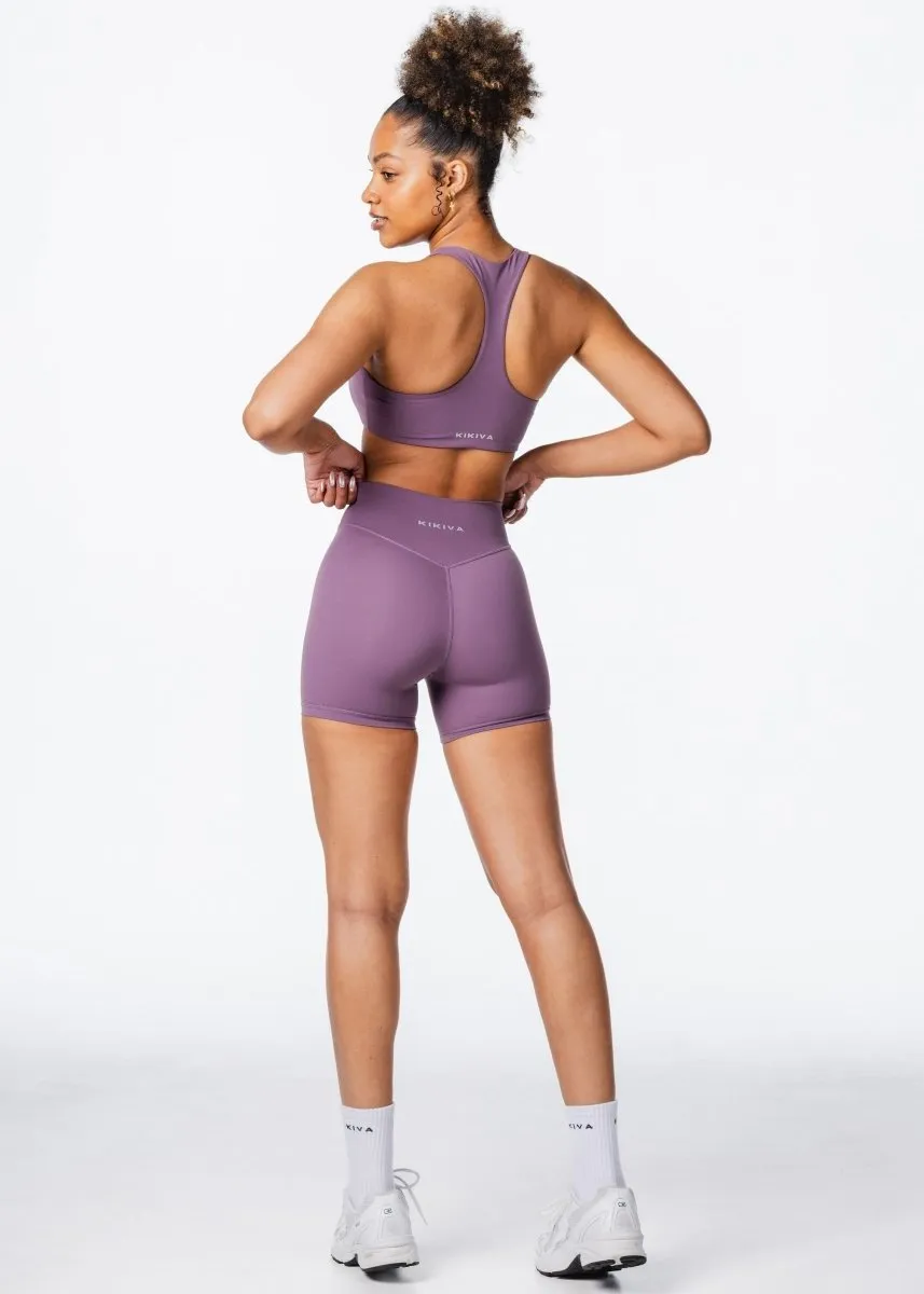CoreActive Shorts - Dark Purple sold by Kikiva product image thumbnail 4