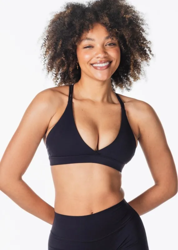 'Serenity' Crop - Black sold by Kikiva