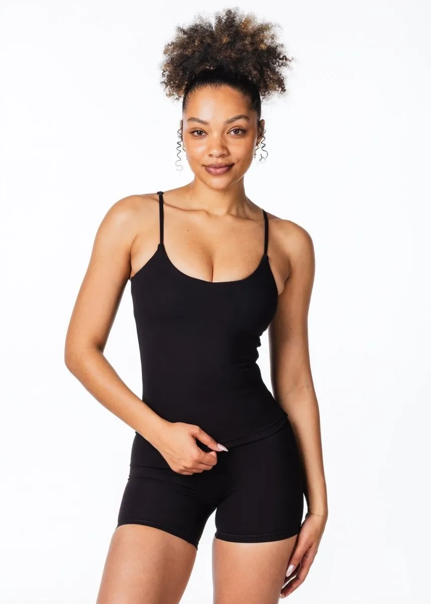 CoreActive 'Essential' Singlet - Black sold by Kikiva
