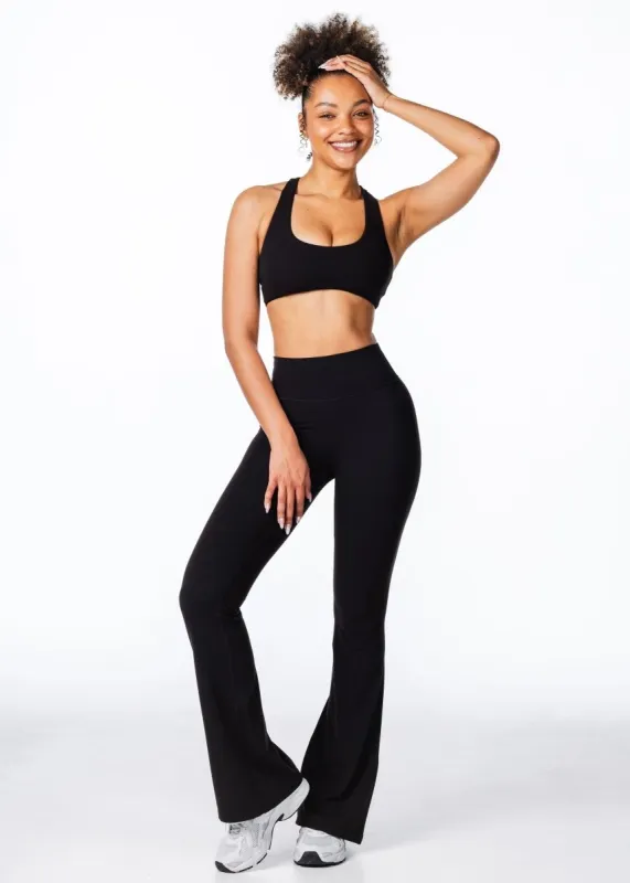 CoreActive 'Best' Flares - Black sold by Kikiva