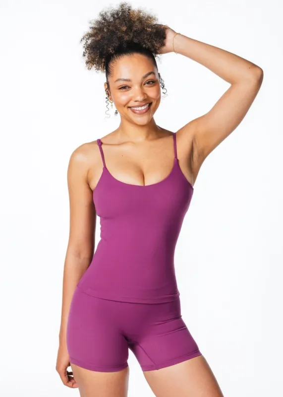 CoreActive 'Essential' Singlet - Midnight Magenta sold by Kikiva