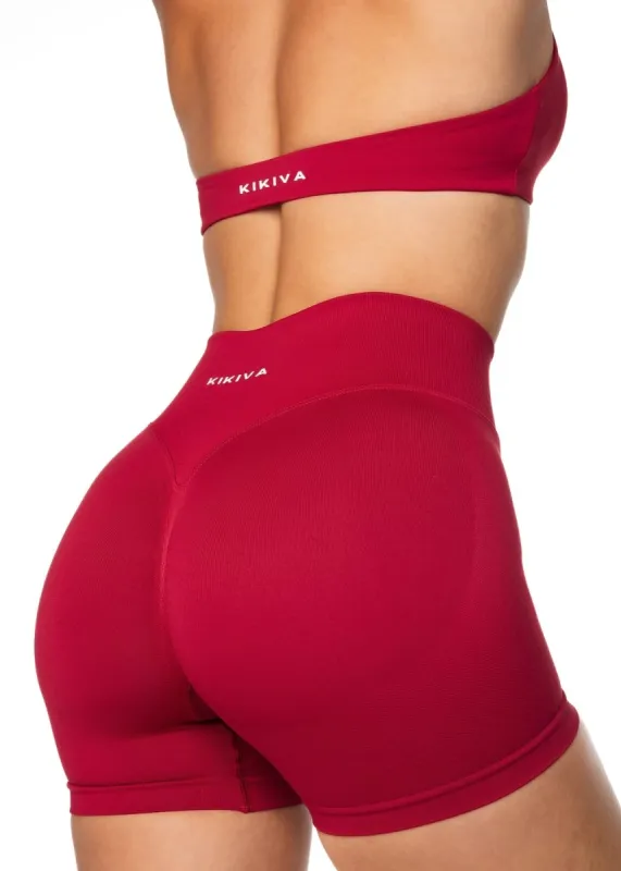 HIGH Dynamic Seamless Short - Royal Red sold by Kikiva