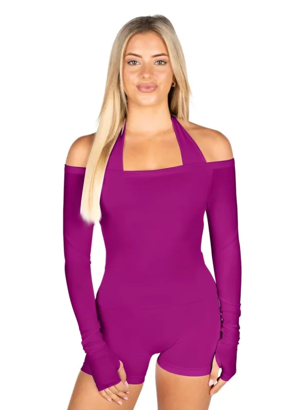 Off The Shoulder Top - Magenta sold by Kikiva