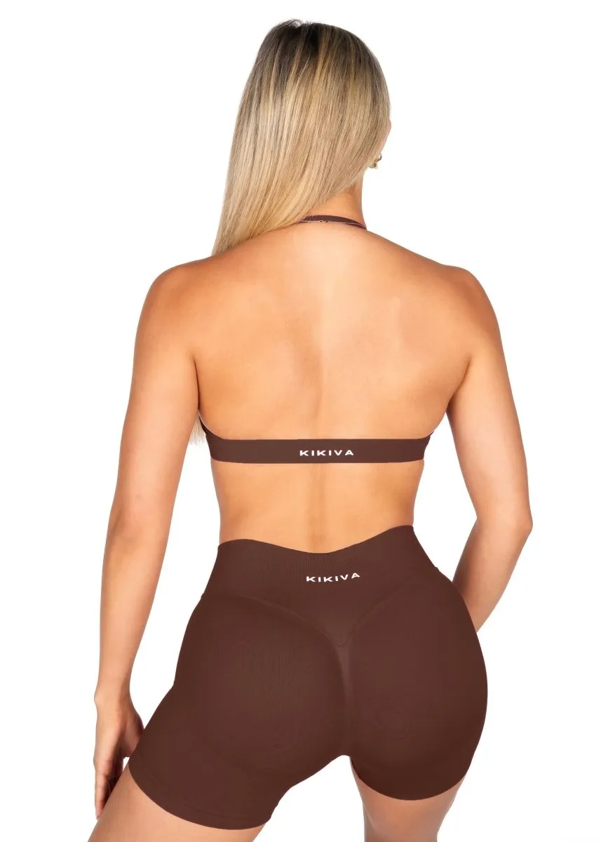 Dynamic Contour Crop - Mocha Brown sold by Kikiva product image thumbnail 3
