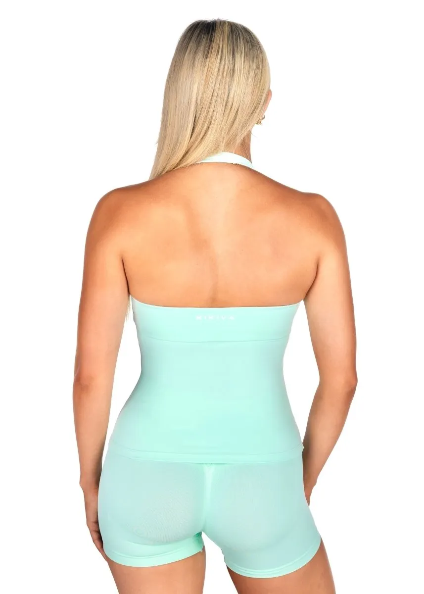 Dynamic Halter Seamless Singlet - Icey Sea sold by Kikiva product image thumbnail 2