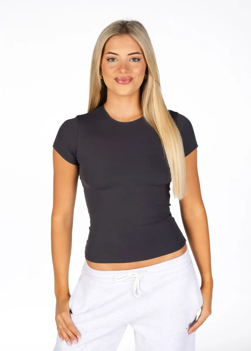 Kikiva Basic Tee - Dark Grey sold by Kikiva product image thumbnail 3