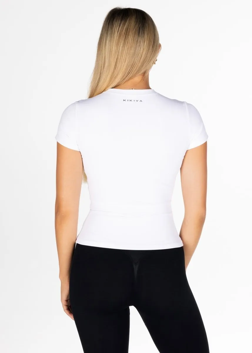 Kikiva Everyday Tee - White sold by Kikiva product image thumbnail 2