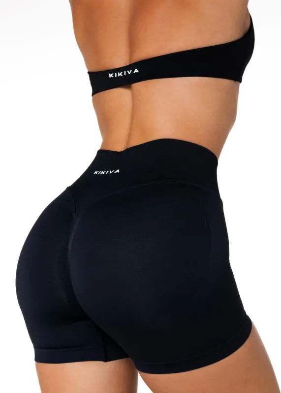 HIGH Dynamic Seamless Short - Black sold by Kikiva