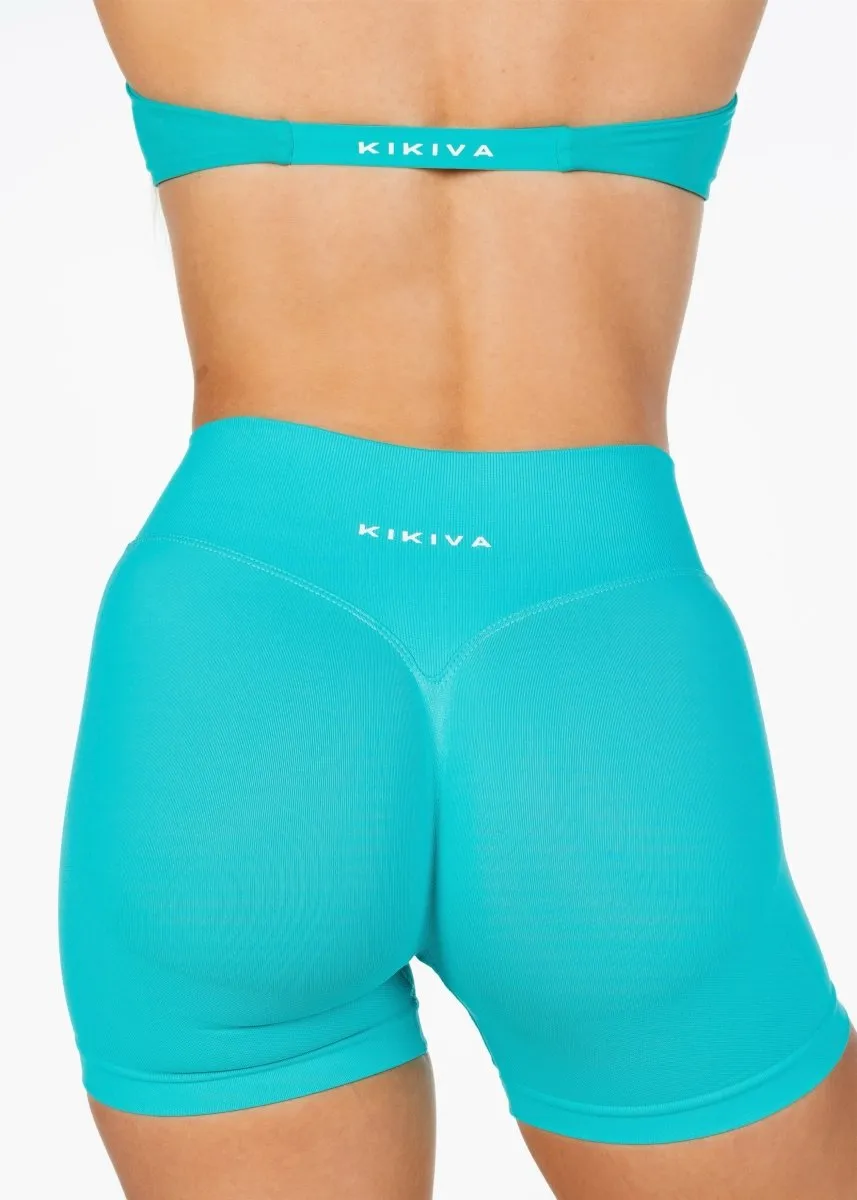LOW Dynamic Seamless Short - Turquoise sold by Kikiva product image thumbnail 2