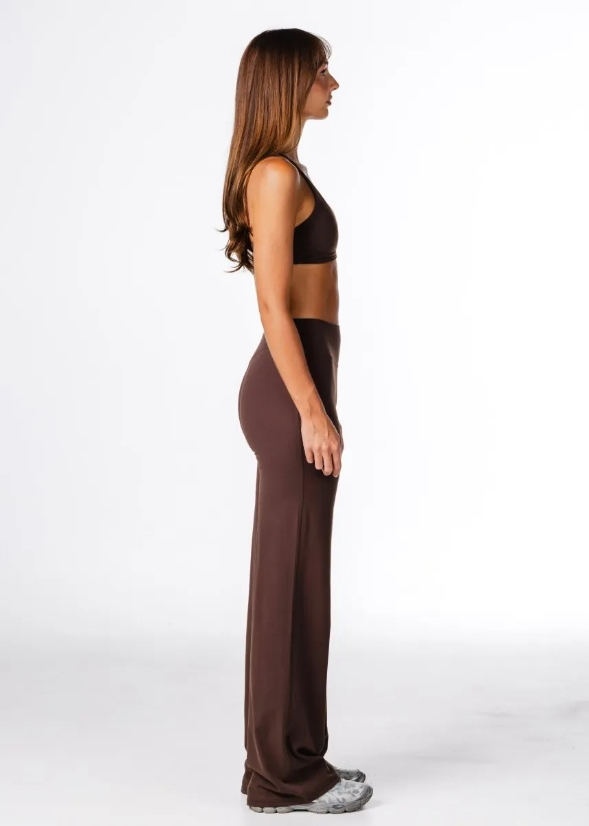 TALL 'Flow' Flares - Dark Choc sold by Kikiva product image thumbnail 4
