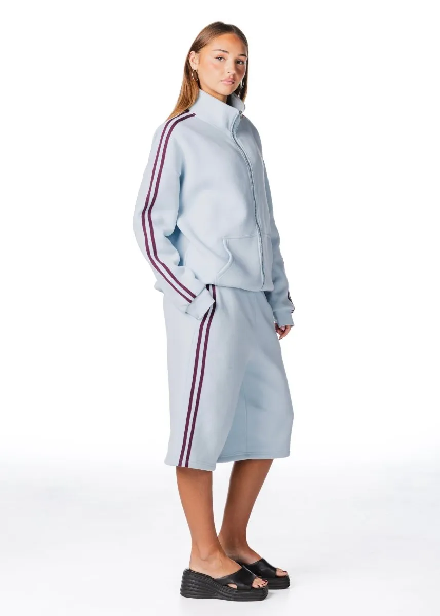 'LIMITED EDITION' Racer Zip Jacket - Blue - (PRE-ORDER) sold by Kikiva product image thumbnail 3