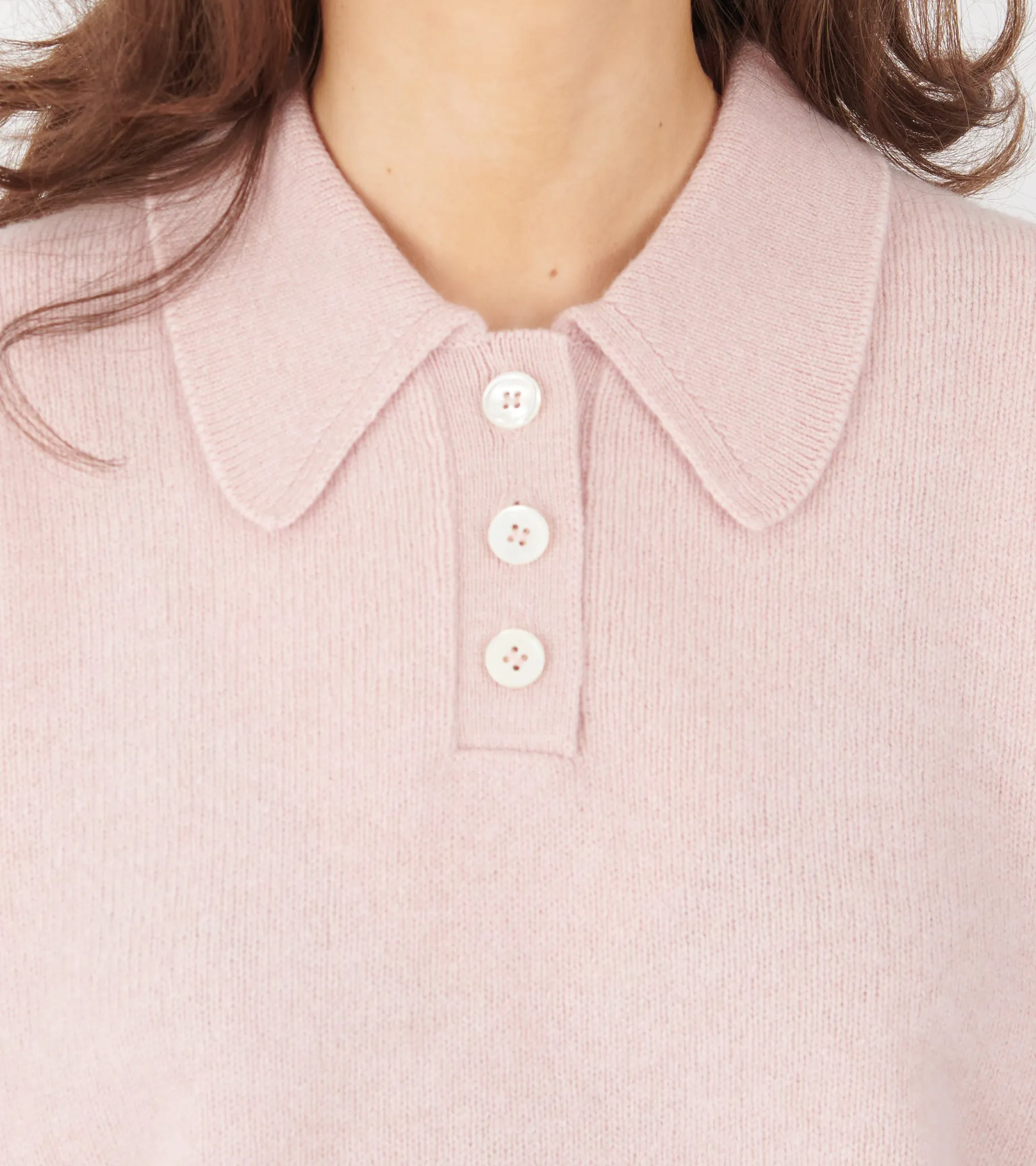 Edith Polo Shirt Pale Pink sold by Dr. Adams product image thumbnail 4
