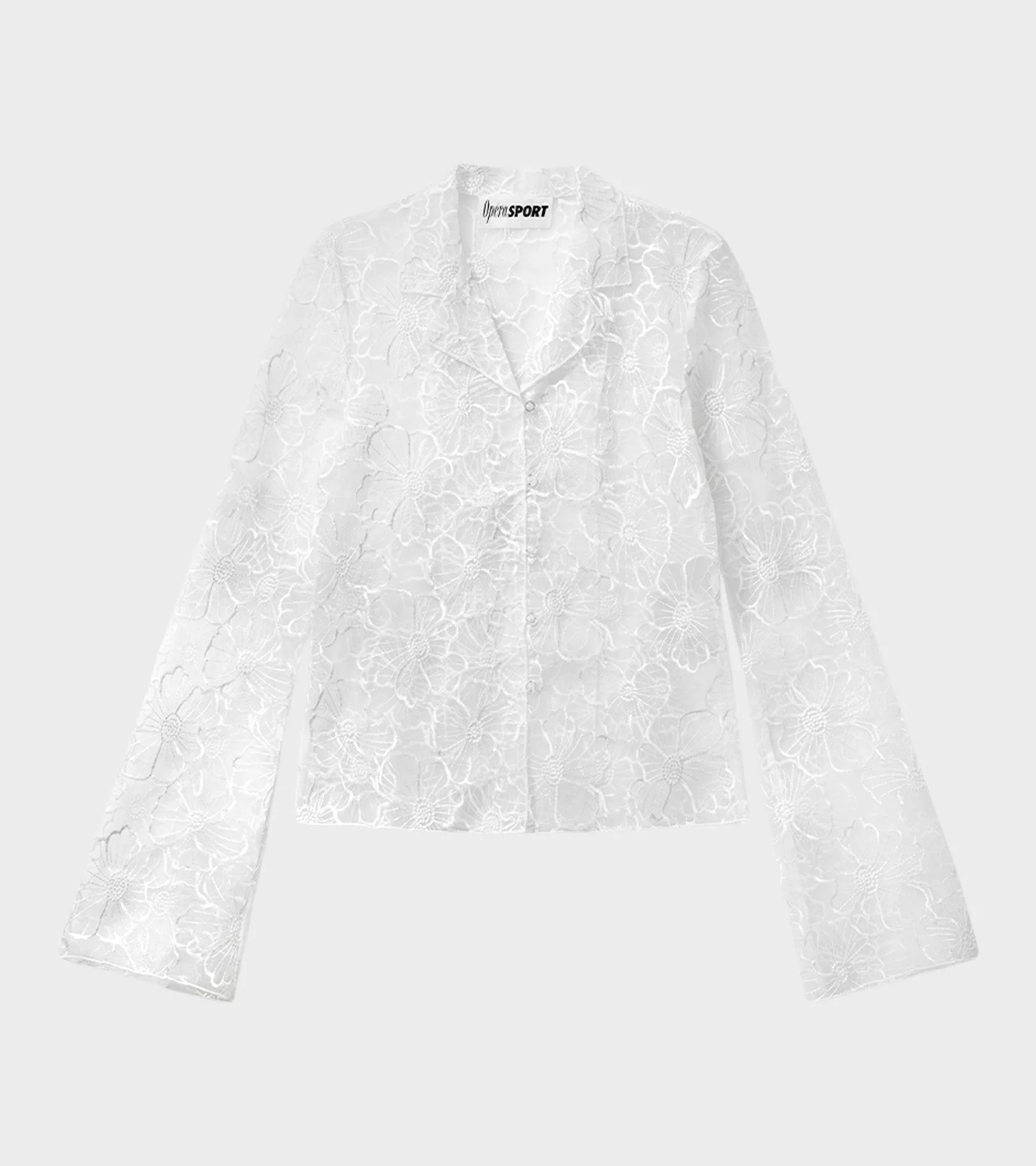 Flora Shirt White sold by Dr. Adams