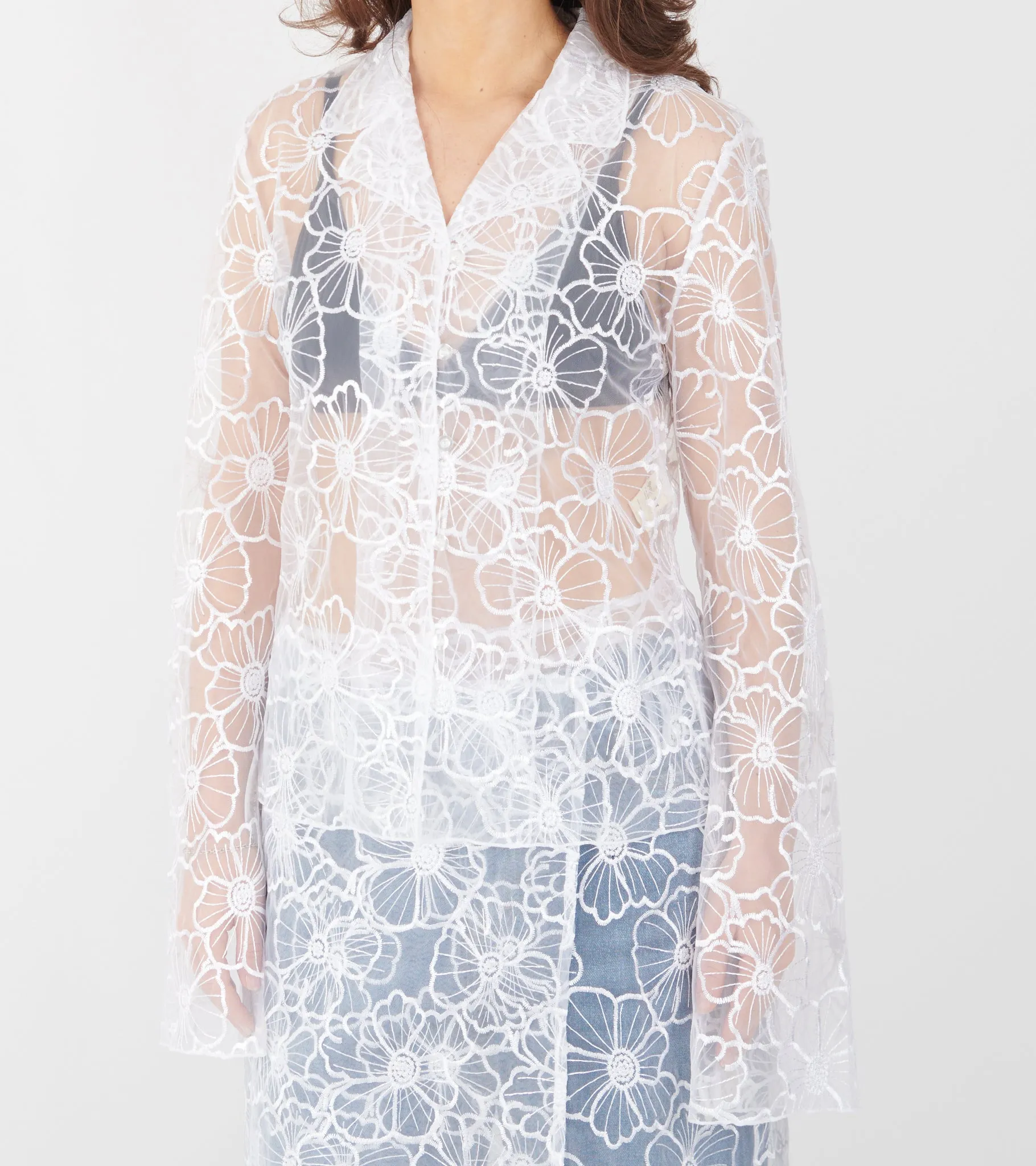 Flora Shirt White sold by Dr. Adams product image thumbnail 3