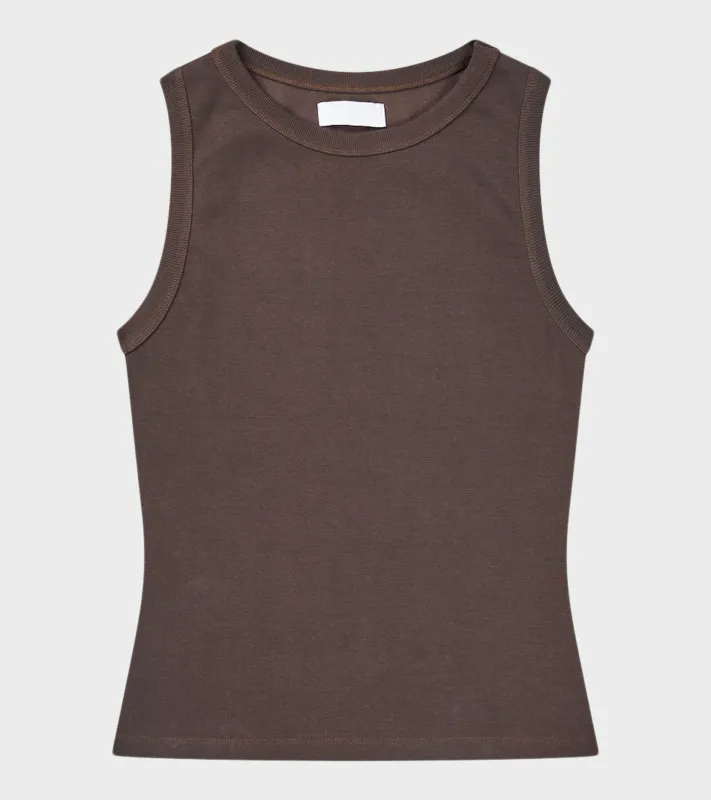 Carrie Tank Chestnut sold by Dr. Adams