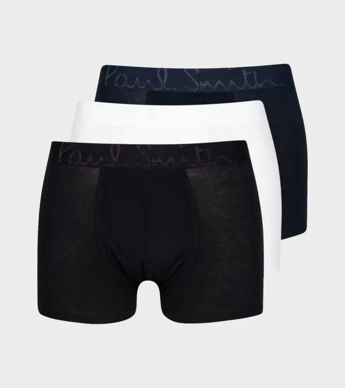 Modal Trunk 3-Pack Black/White/Navy made by Paul Smith