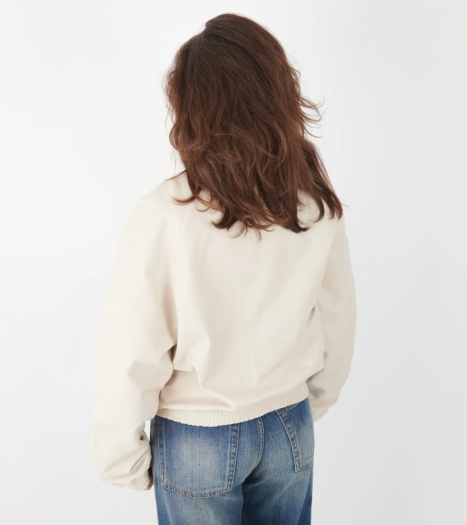 Zip Up Logo Jacket Light Taupe sold by Dr. Adams product image thumbnail 3