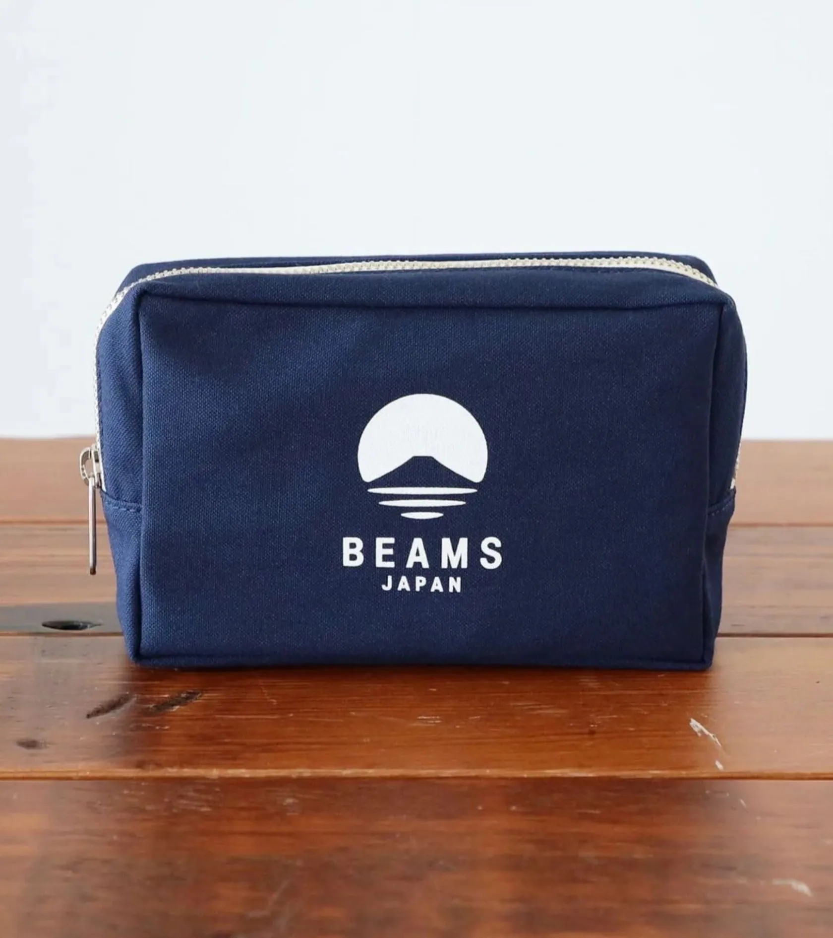 Evergreen Works x Beams Japan Large Pouch Navy sold by Dr. Adams product image thumbnail 4