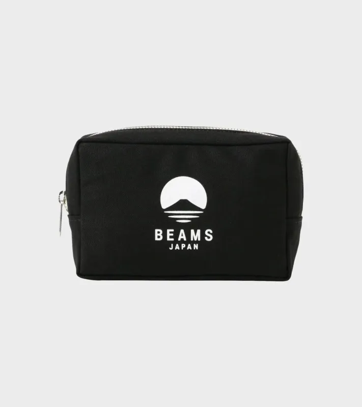 Evergreen Works x Beams Japan Large Pouch Black sold by Dr. Adams