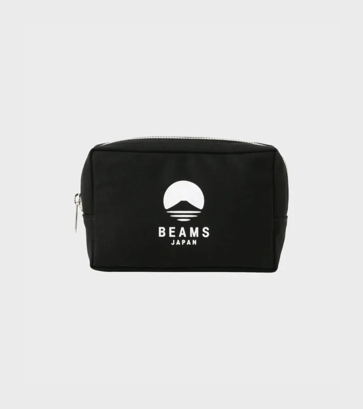 Evergreen Works x Beams Japan Medium Pouch Black sold by Dr. Adams