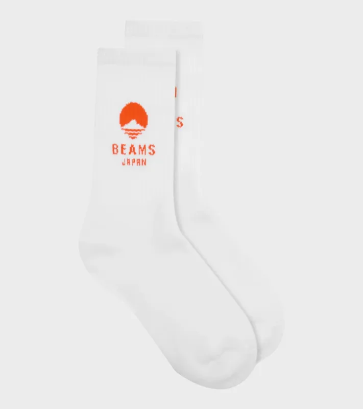 Logo Socks White/Orange sold by Dr. Adams