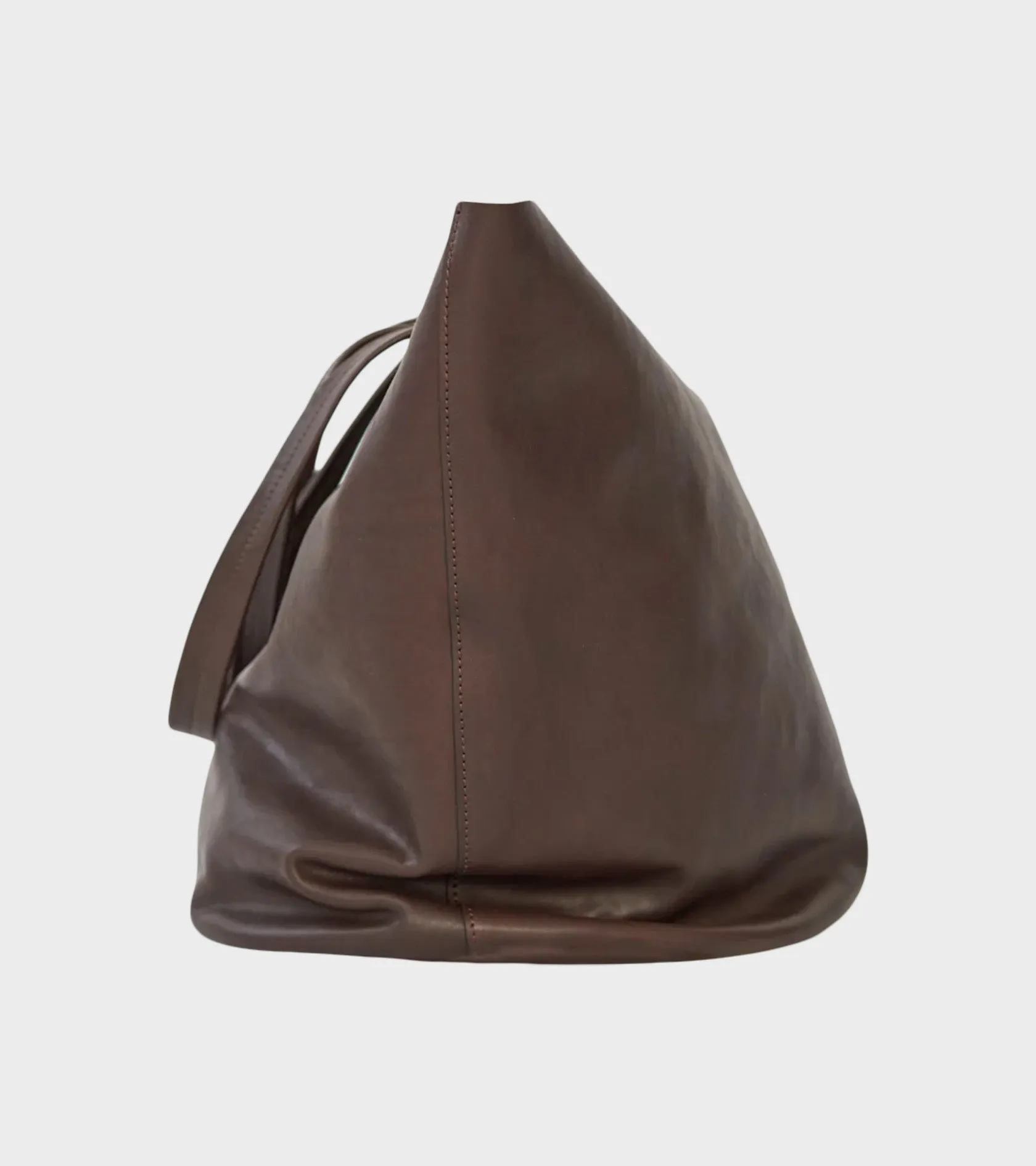 Full Grain Leather Tote Bag Brown sold by Dr. Adams product image thumbnail 3