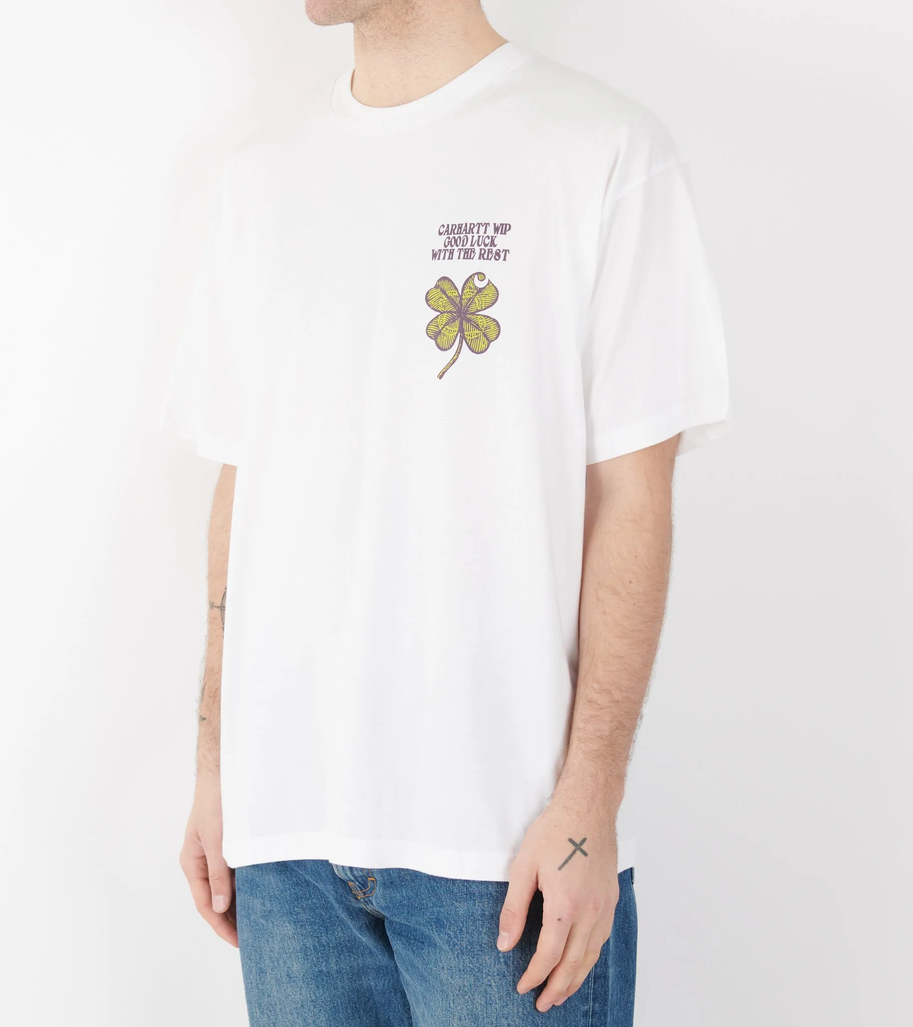 S/S Clover T-shirt White sold by Dr. Adams product image thumbnail 5
