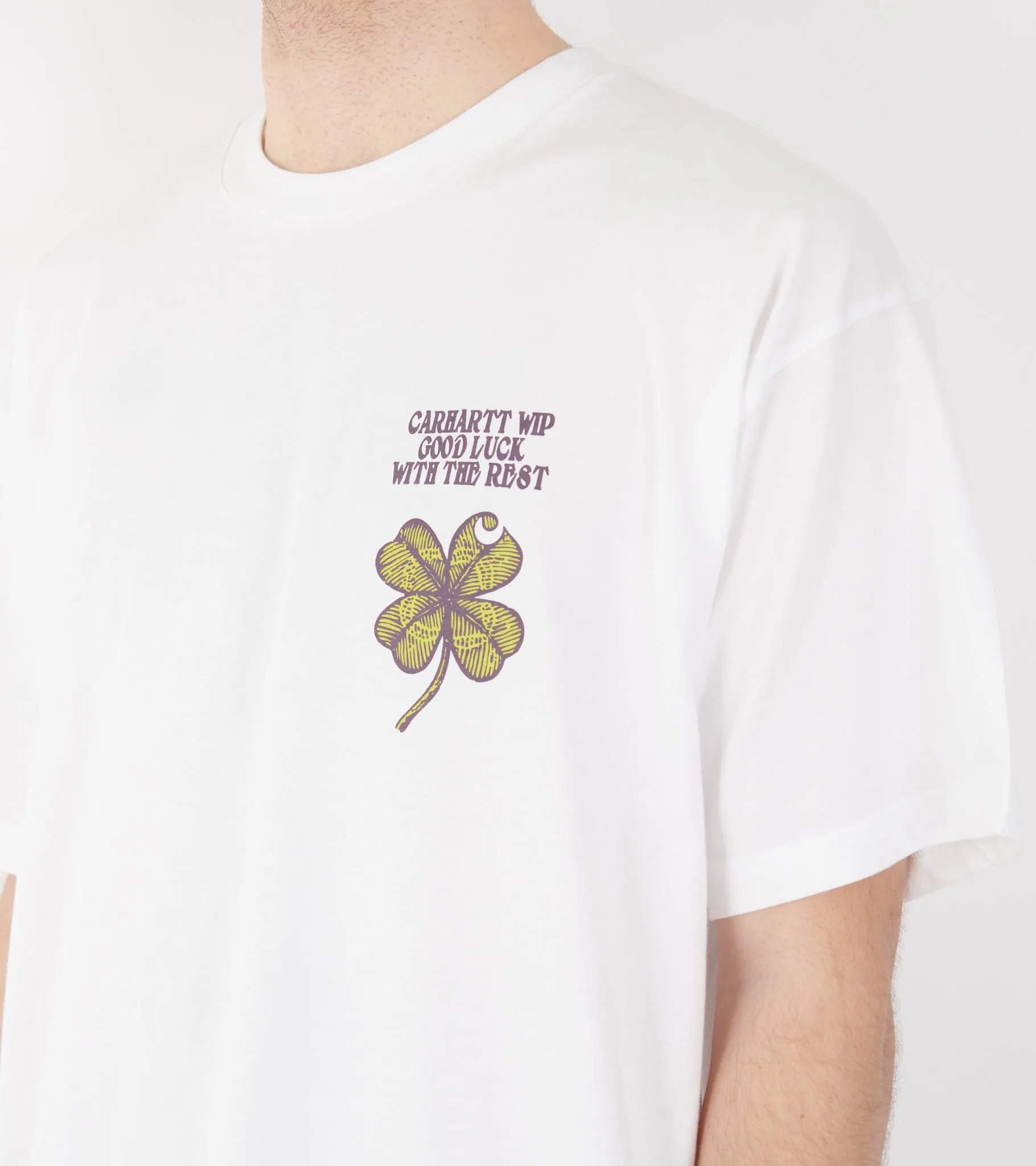 S/S Clover T-shirt White sold by Dr. Adams product image thumbnail 3