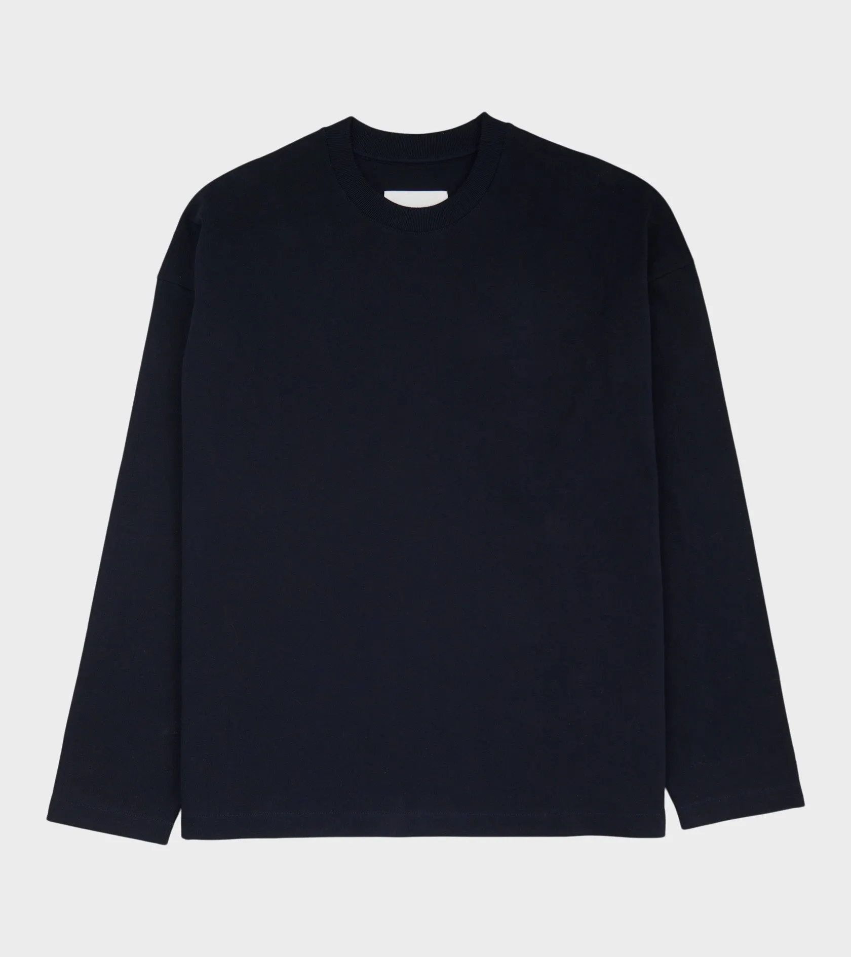 Compact Cotton Jersey L/S T-shirt Navy sold by Dr. Adams
