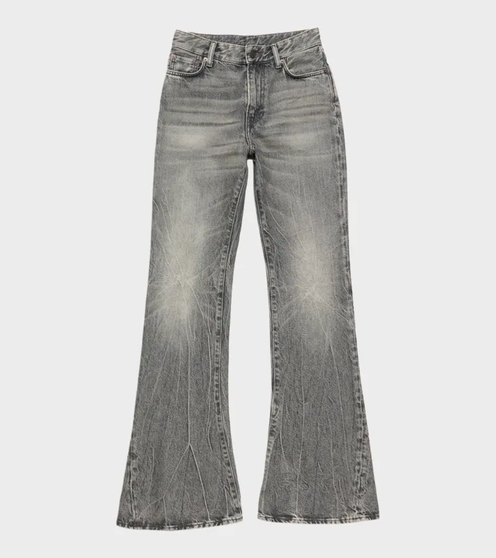 2025F Gothik Fitted Jeans Washed Black made by Acne Studios