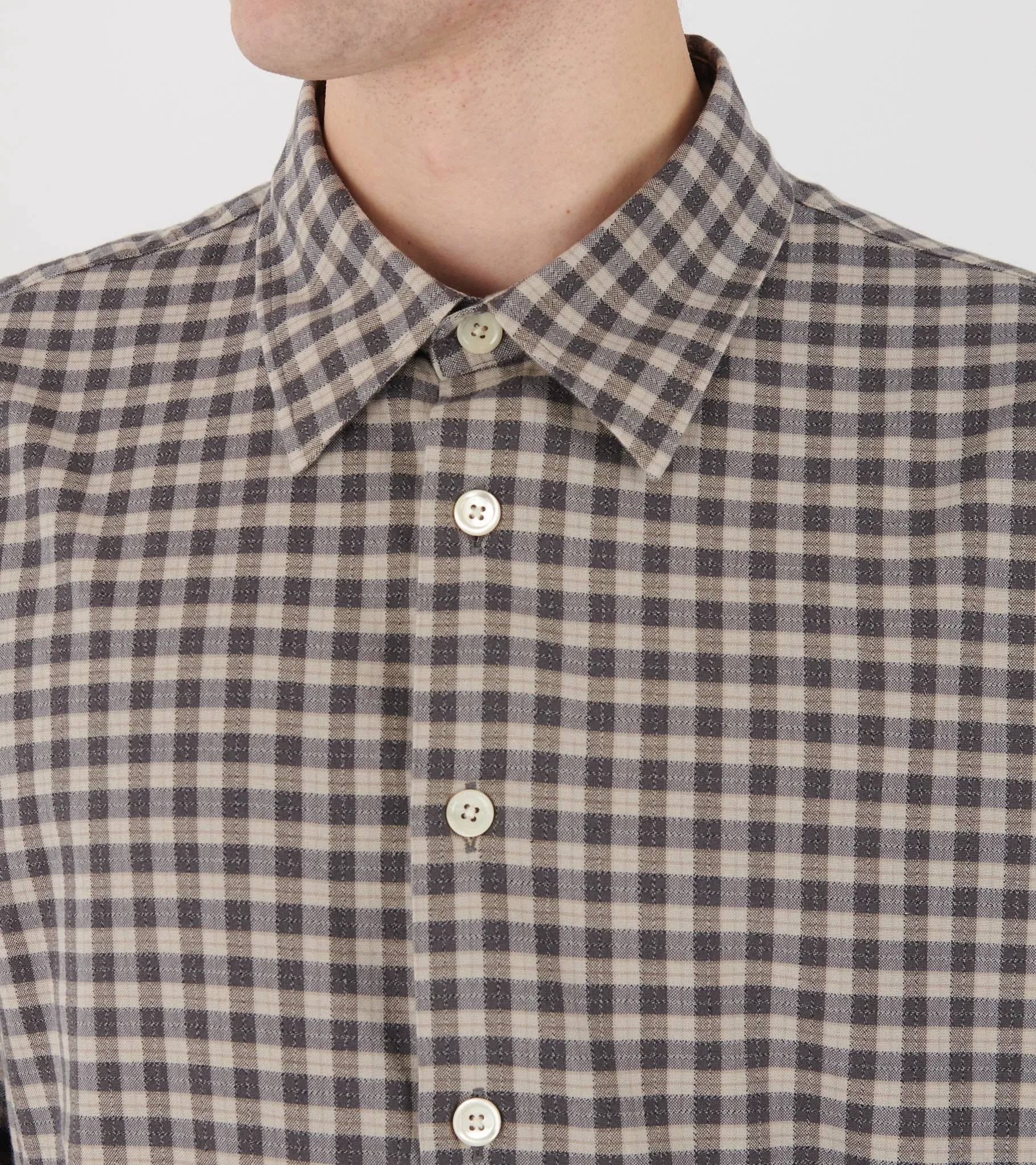 Studio Shirt Dark Sand sold by Dr. Adams product image thumbnail 5