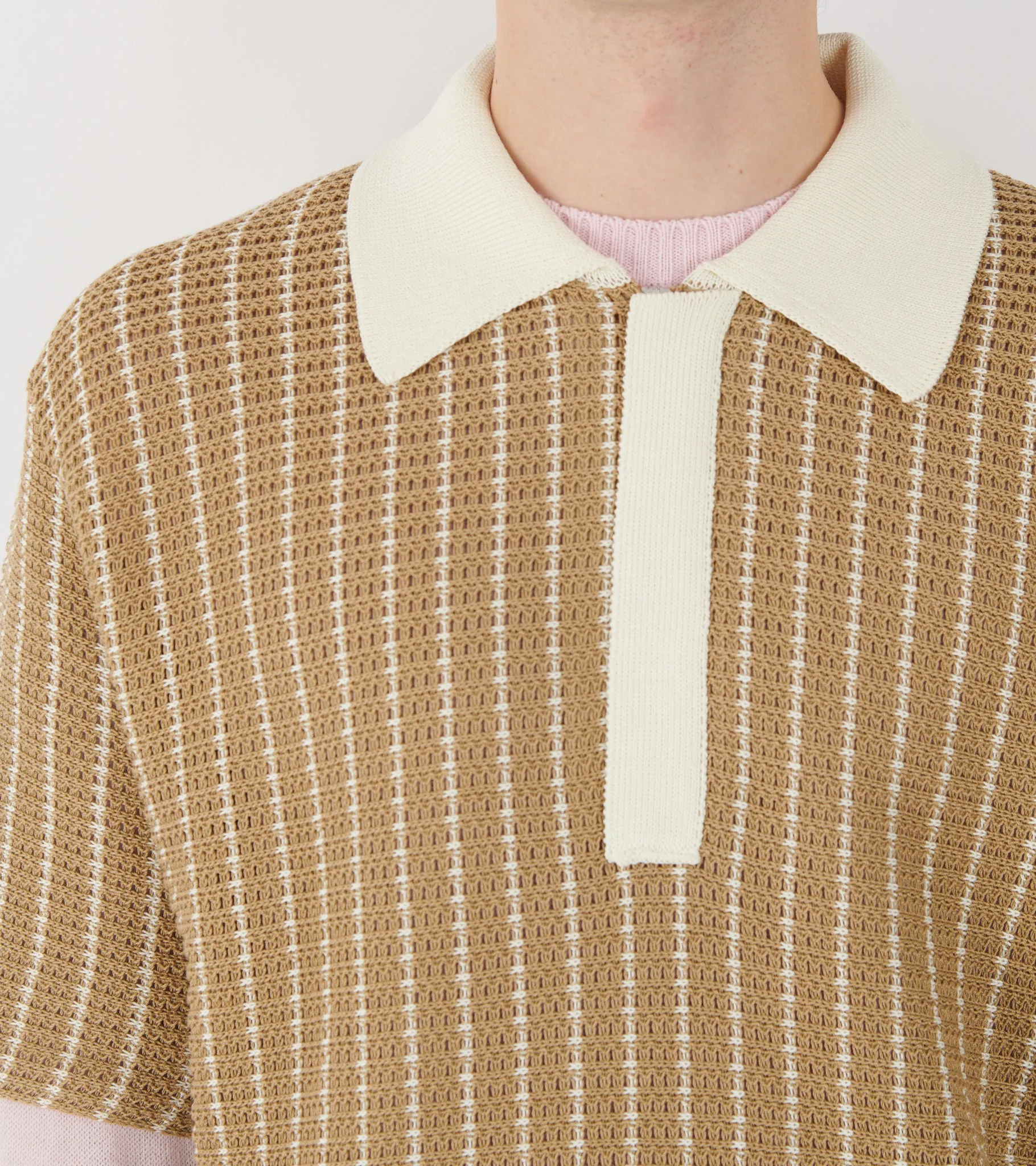 Cotton Knit S/S Polo Shirt Deer sold by Dr. Adams product image thumbnail 4