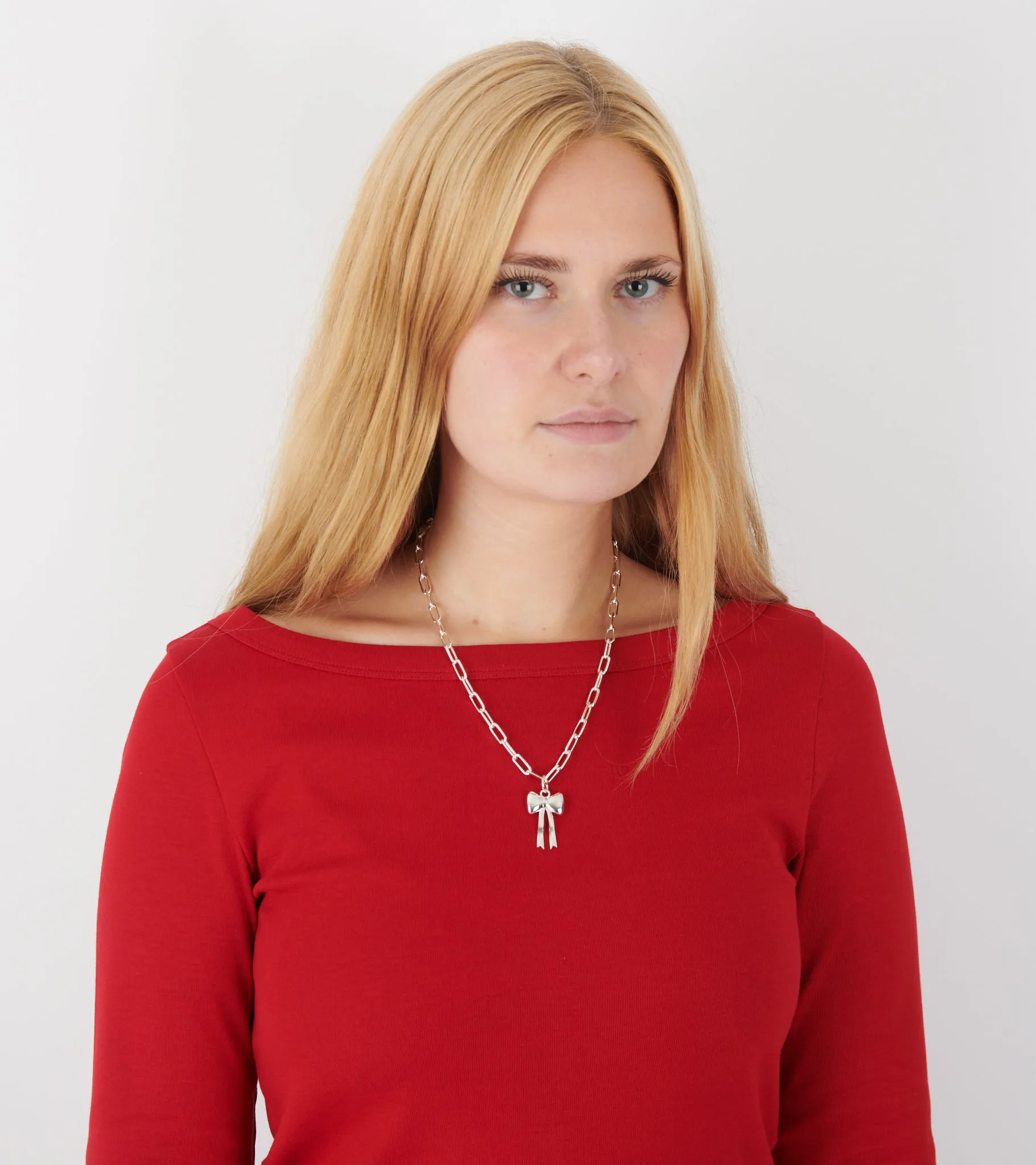 Bow Necklace Silver sold by Dr. Adams product image thumbnail 2