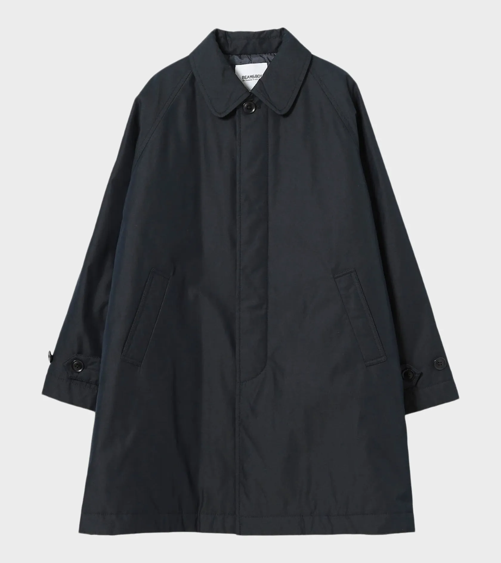 Cotton Blend Coat Dark Navy sold by Dr. Adams