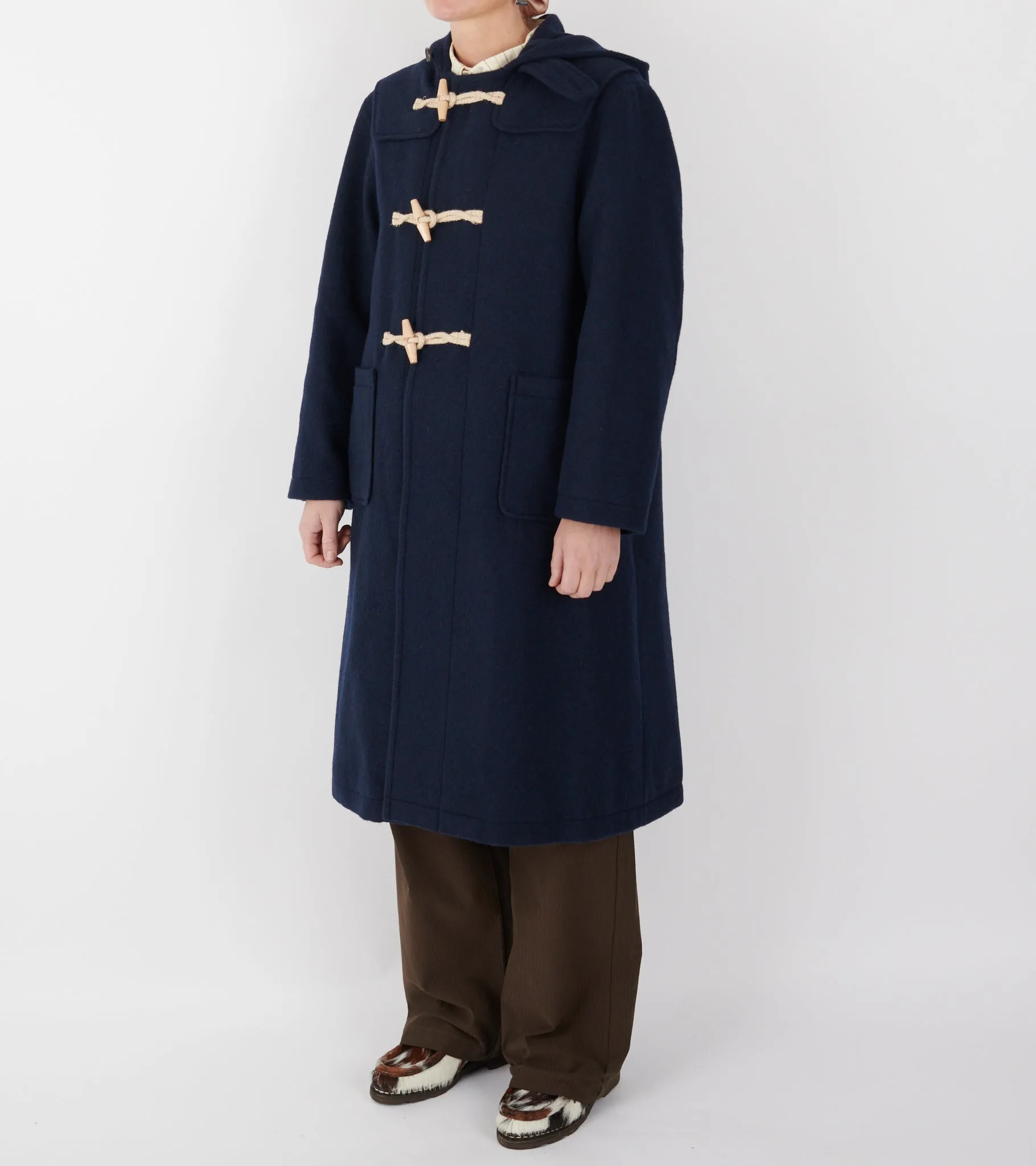 Duffle Coat Dark Navy sold by Dr. Adams product image thumbnail 3